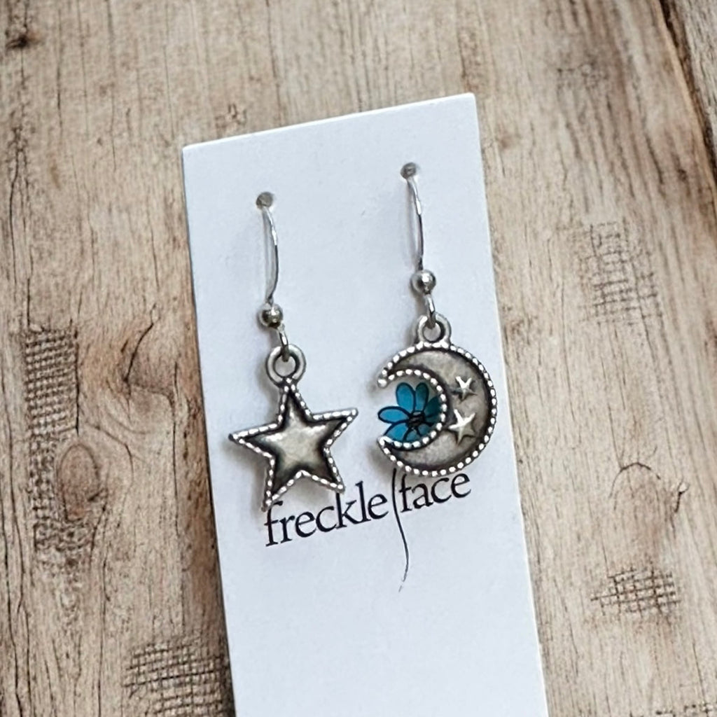 Mixed Moon Star Earrings - Enchanting Celestial Jewelry for Every Occasion