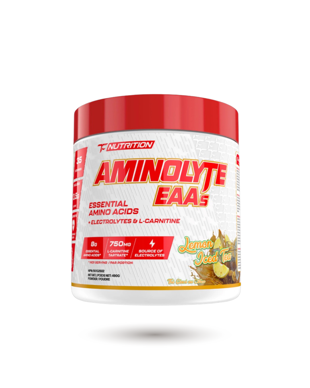 TC Nutrition Aminolyte EAAs + Electrolytes - Www.Shopthatapp.ca
