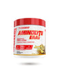 BulkBully Supplements TC Nutrition Aminolyte EAAs with electrolytes, showing a colorful hydration and amino acid supplement powder container.