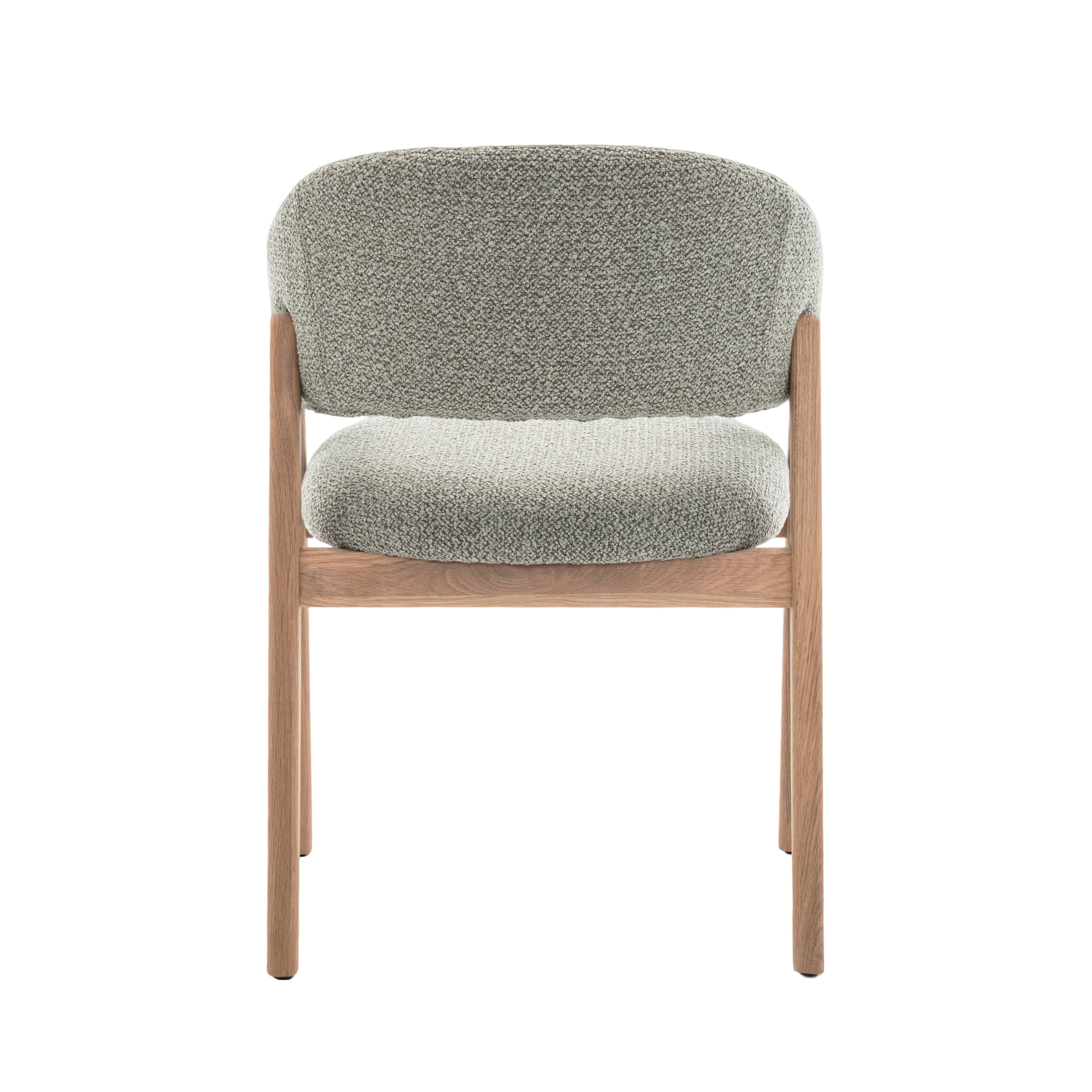 Fiol Dining Chair – Mint Green Upholstery & Natural Wood Frame - Www.Shopthatapp.ca