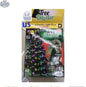 Colorful 64 and 48 Light Dazzler Christmas Tree Light Show with vibrant, flashing holiday lights on a decorated Christmas tree.