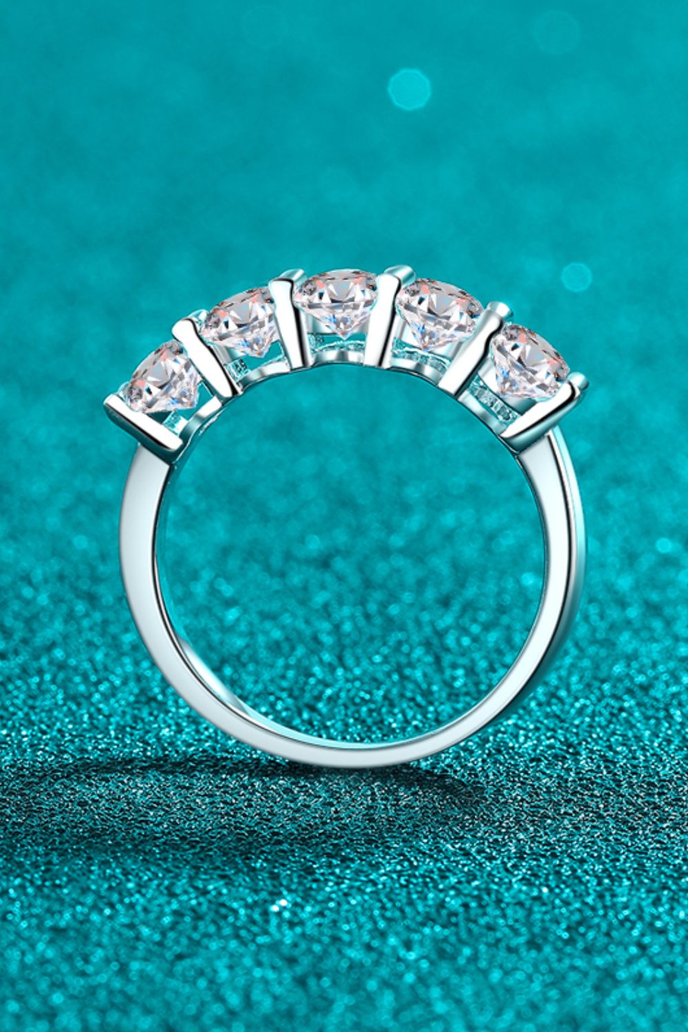 2.5 Carat Moissanite Ring in 925 Sterling Silver - Shopthatapp.ca
