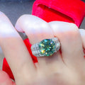 5 Carat Moissanite Ring in 925 Sterling Silver - Shopthatapp.ca