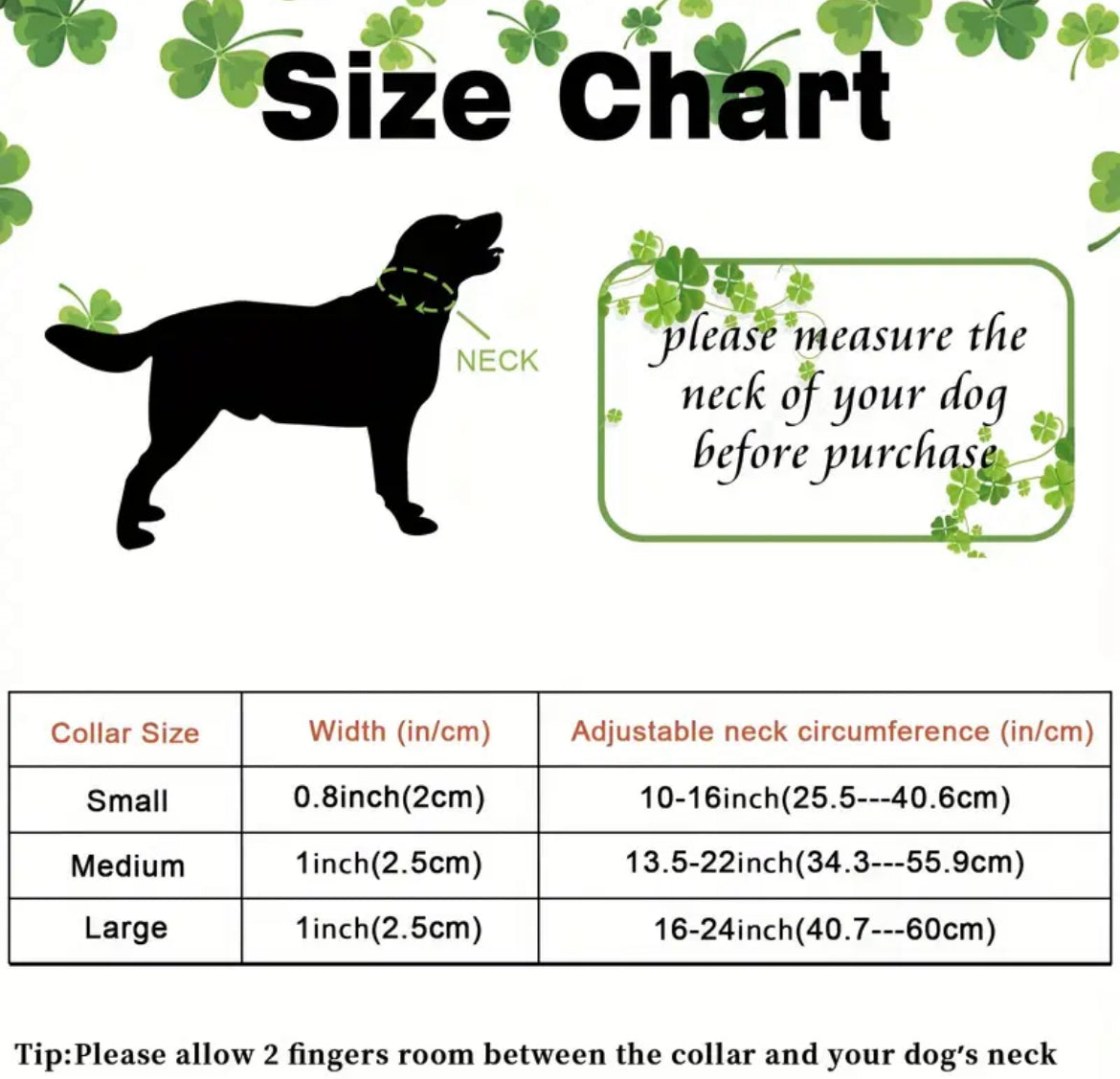 Saint Patrick's Day Dog Collar – Luxurious and Festive Collar for Your Pup - Shopthatapp.ca