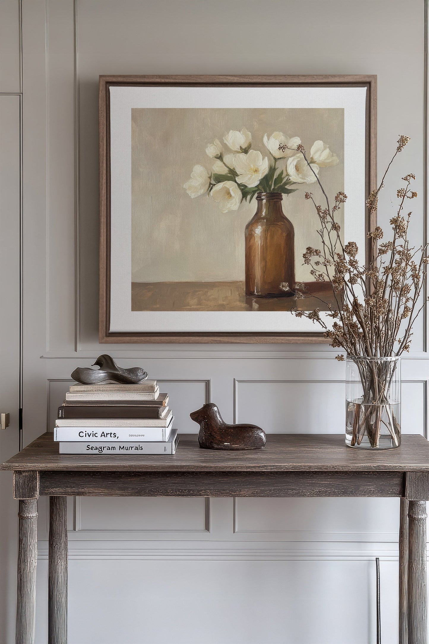 Peinture DOUCEUR FANÉE sur toile étirée - Shopthatapp.ca