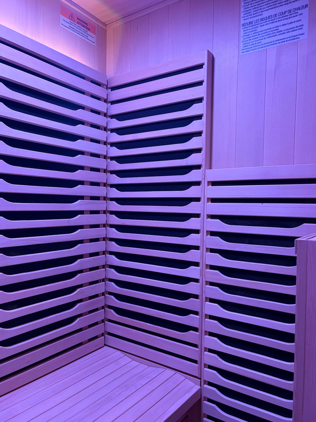 Blisspod | Milano | Full Spectrum Sauna Canadian Hemlock Ultra Low EMF, 6 Far Infrared & Red Glass Heater & Chromotherapy – 2 Person - Www.Shopthatapp.ca