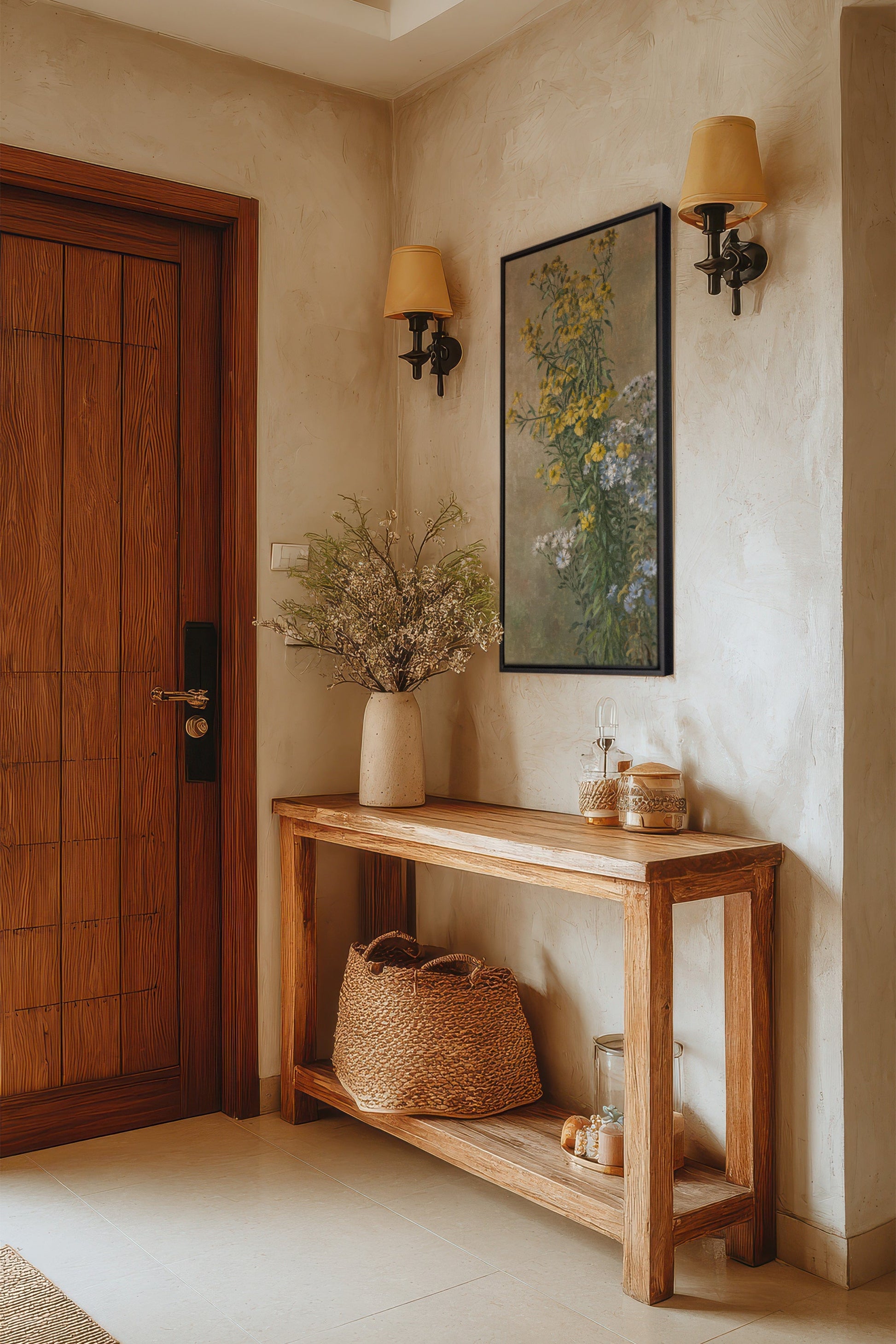 OR DES CHAMPS Art sur Toile Étirée - Élégante Décoration pour Votre Espace - Shopthatapp.ca