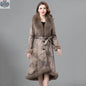 Real Fur One Woman Coat Thickened - Shopthatapp.ca