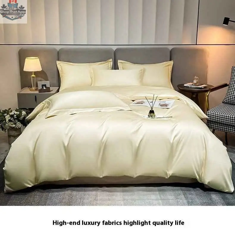 Egyptian cotton satin sheets from SLOTH Nation, showcasing smooth, luxurious long-staple fabric for comfortable, breathable bedding.