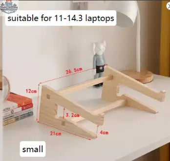 Wooden Laptop Phone Stand - Shopthatapp.ca