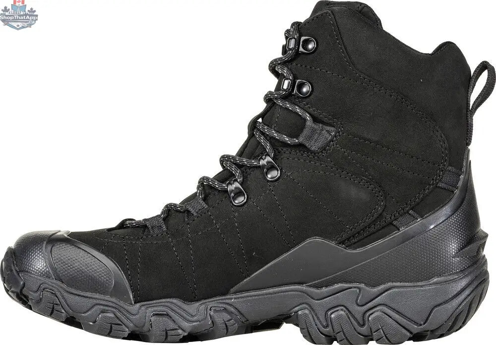 Oboz Men's Bridger 8" B-Dry Insulated Boots -10C to -20C Comfort Range, Size 8 US - Shopthatapp.ca