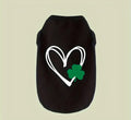 Lucky Heart Tee – Saint Patrick’s Day Dog Tee
