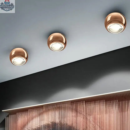 Light Luxury Led Magic Ball Ceiling Lamp Nordic Art - Shopthatapp.ca