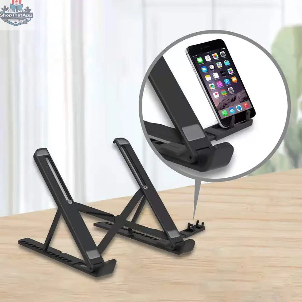Laptop Vertical Liftable Folding Computer Stand - Shopthatapp.ca