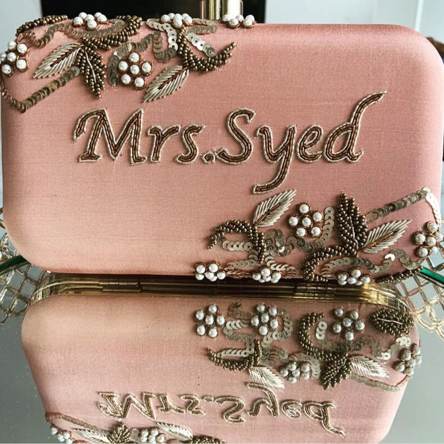 Handcrafted Raw Silk Clutch | Elevate Your Style with a Personalized Touch