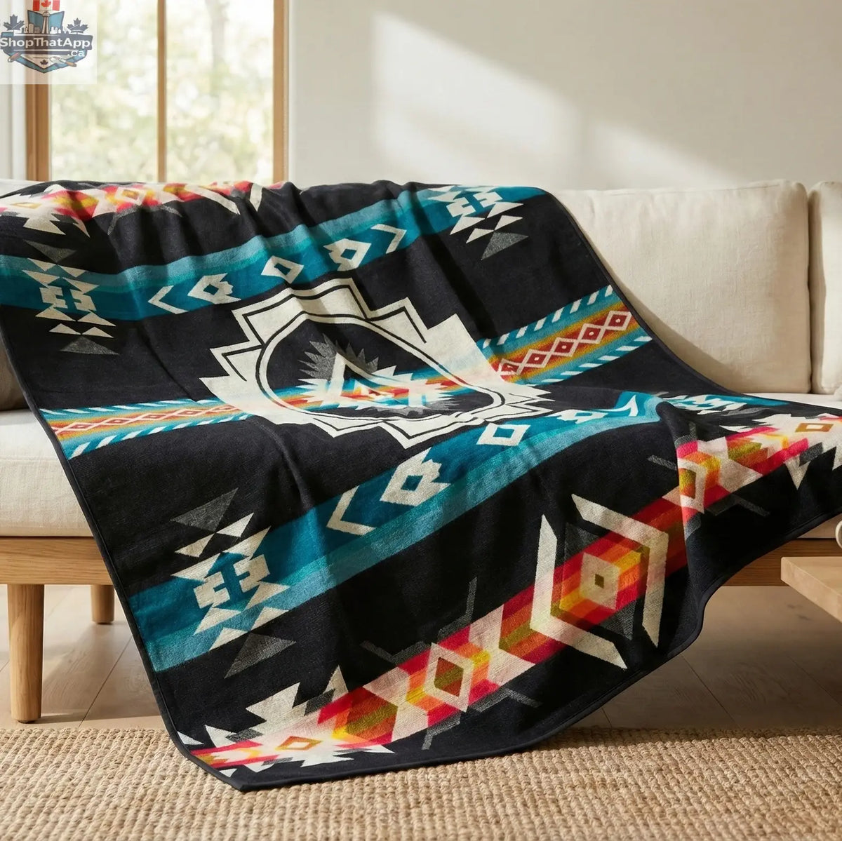 OLDTRIBES™ Four Winds Alpaca Blanket - Shopthatapp.ca