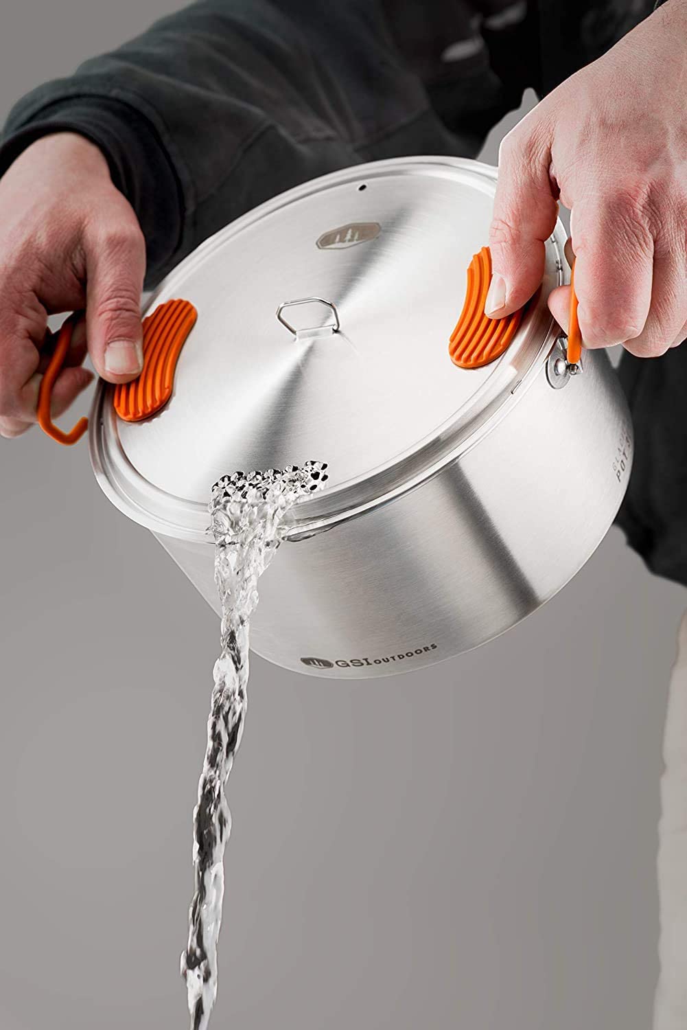 GSI Outdoors Glacier Stainless Steel Base Camper Cookset - Medium ScoutTech