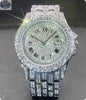 Men's Quartz Watch Full Diamond High End - Shopthatapp.ca