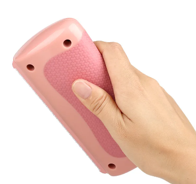 Pet Hair Scraper — Ergonomic Fur Remover for Carpet, Furniture & Clothing