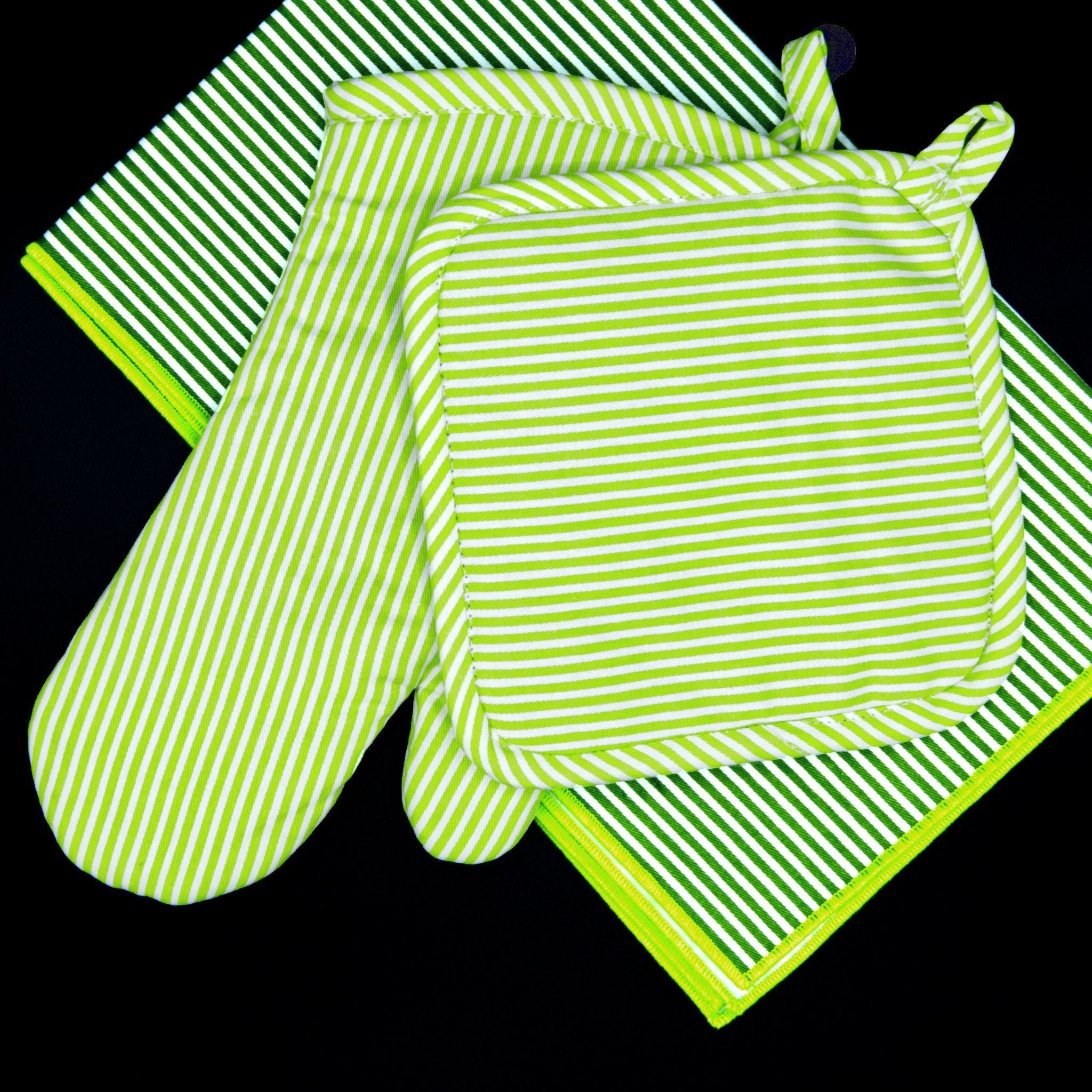 Banker Stripes Tea Towels - Shopthatapp.ca