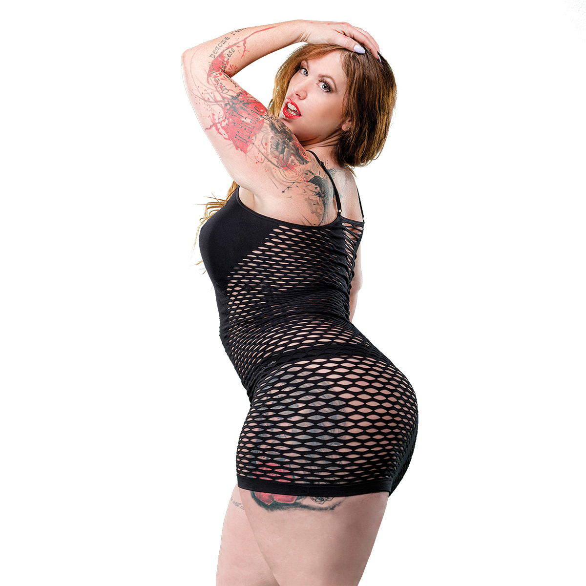 BHNG Curve Low-V Bodystocking--www.Shopthatapp.ca-Fashion Hub Club