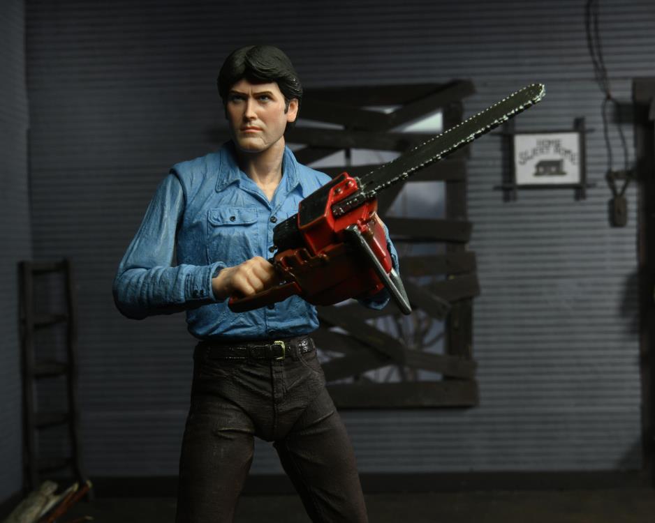 The Evil Dead 40th Anniversary Ultimate Ash Williams Figure (substandard packaging) - Www.Shopthatapp.ca