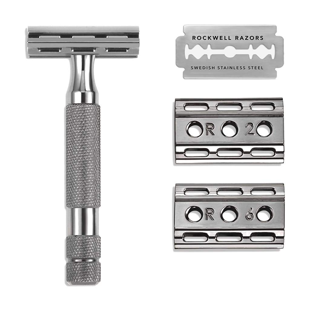 Rockwell 6C Adjustable Razor - Gunmetal Chrome for Beginners