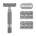Rockwell 6C Adjustable Razor - Gunmetal Chrome for Beginners