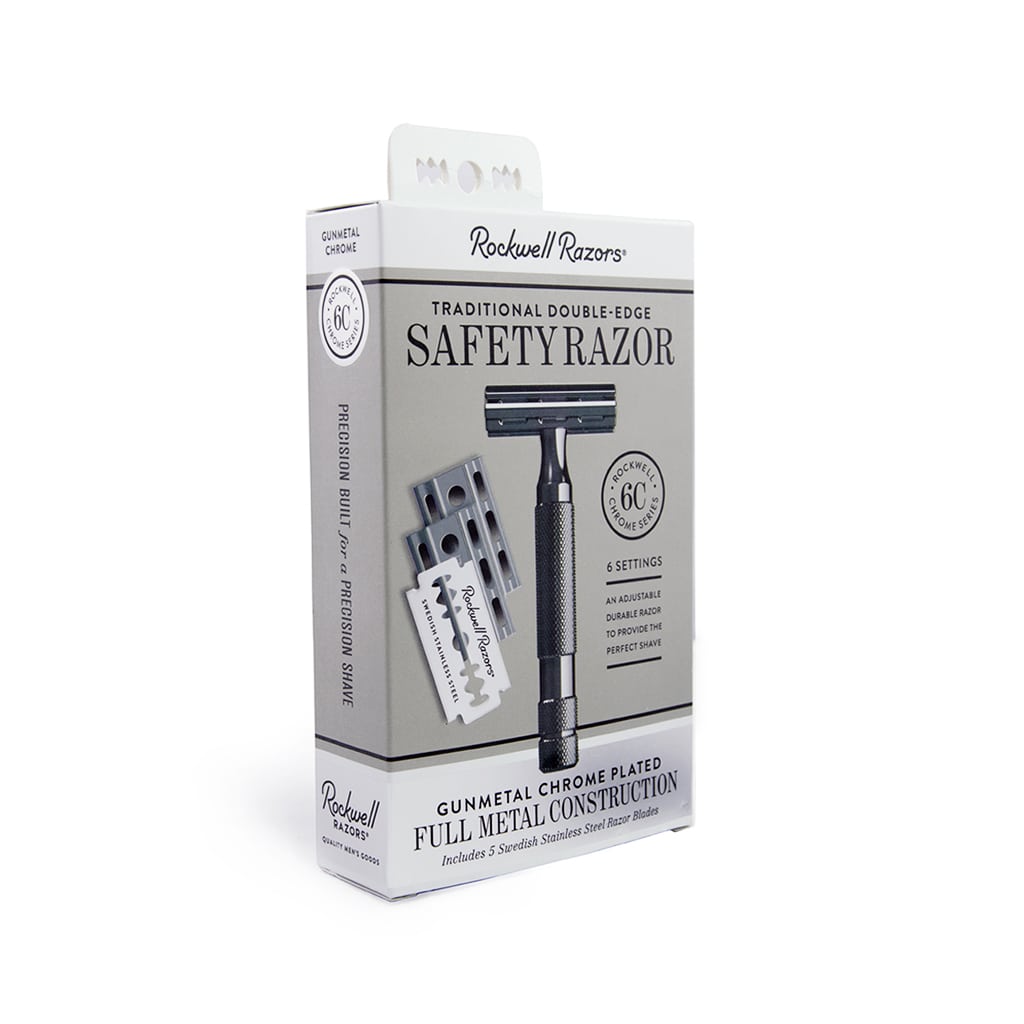 Rockwell 6C Adjustable Razor - Gunmetal Chrome for Beginners