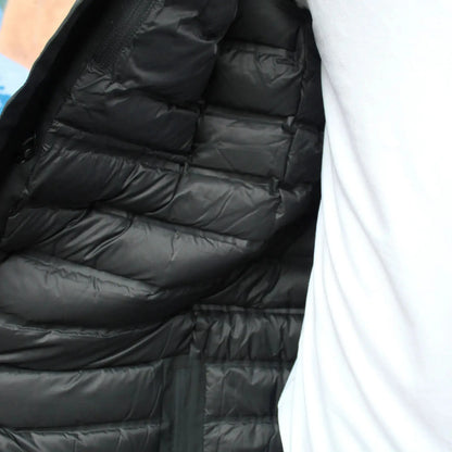 Northern Sun Crow's Waterproof Parka with down insulation, designed for ultimate weather protection and durability.