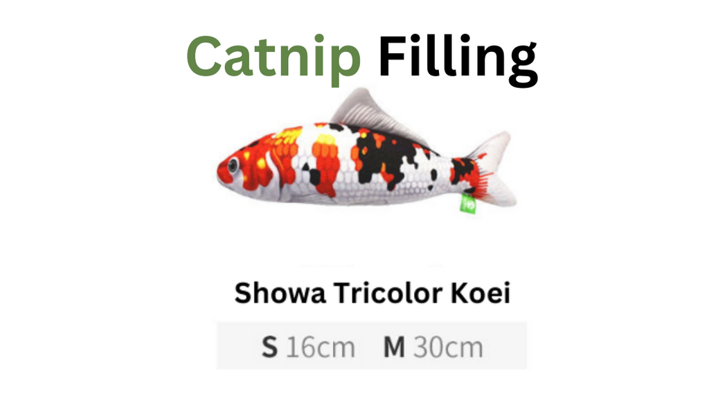 100% Silvervine Catnip Fish Toy - Cuddle Toy for Cats - Shopthatapp.ca