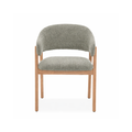 Fiol Dining Chair – Mint Green Upholstery & Natural Wood Frame - Www.Shopthatapp.ca