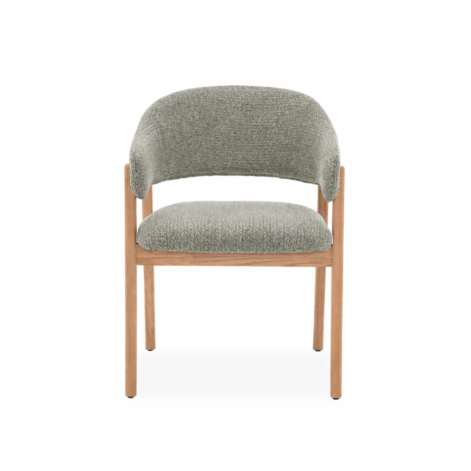 Fiol Dining Chair – Mint Green Upholstery & Natural Wood Frame - Www.Shopthatapp.ca