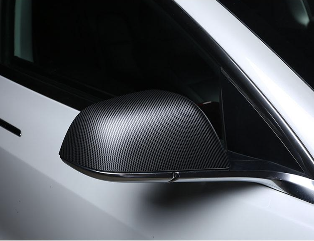 Model Y Echt Carbon Spiegelabdeckung