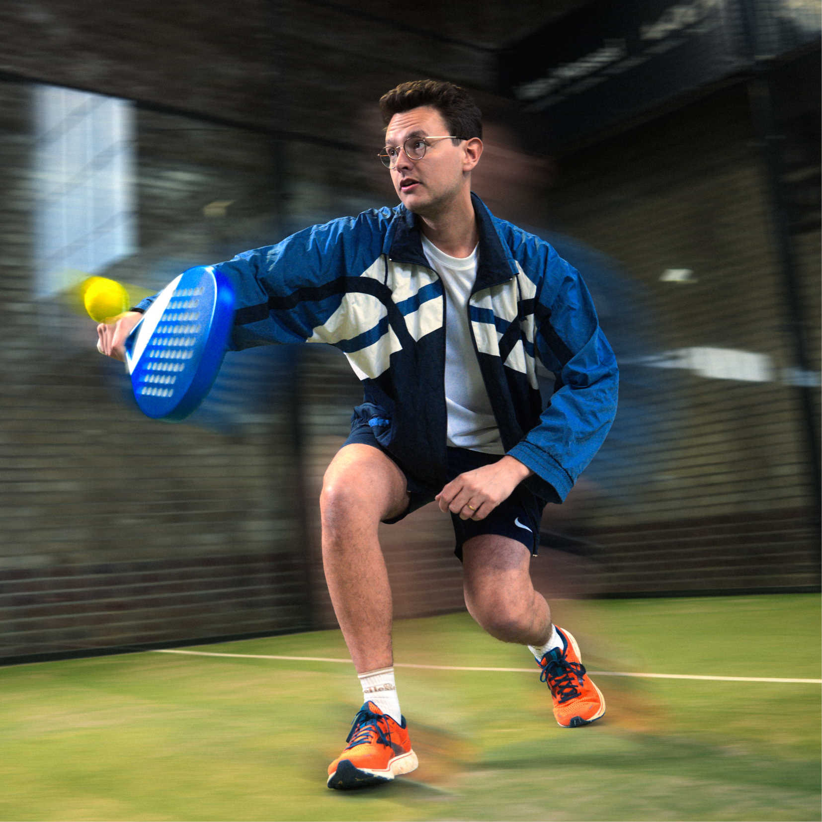 Padelracket Padellig Full Carbon Blue Delight – Inclusief tas & 3 ballen - Shopthatapp.ca