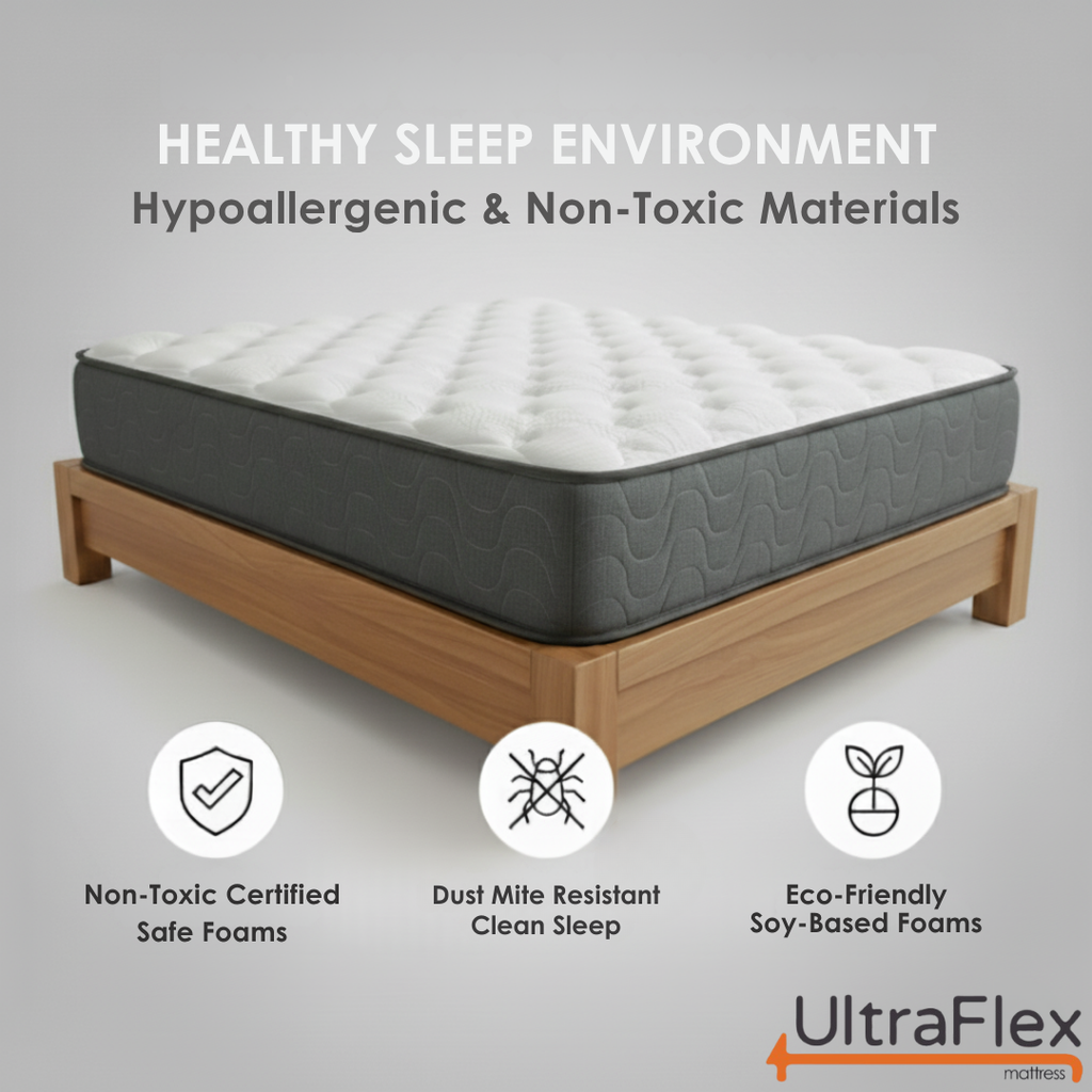 UltraFlex® STELLAR Mattress and BoxSpring Set Medium Firm – Premium Orthopedic Mattress with Cooling Gel, High-Density Soy Foam & Quilted Top | Made in Canada - Shopthatapp.ca