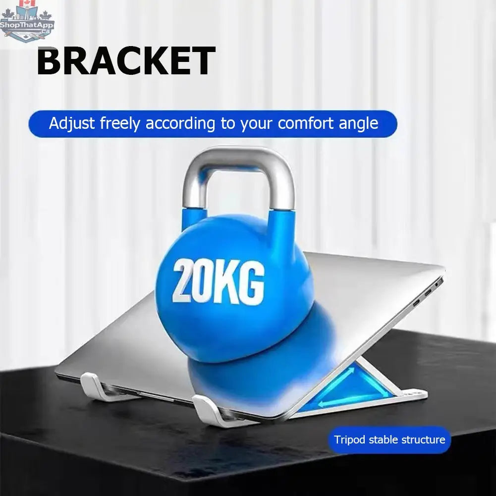 Laptop Vertical Liftable Folding Computer Stand - Shopthatapp.ca