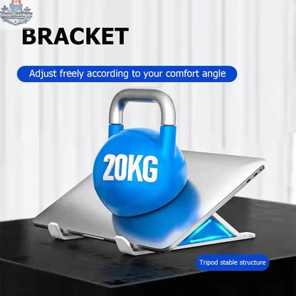 Laptop Vertical Liftable Folding Computer Stand - Shopthatapp.ca