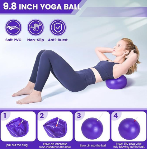 13-Piece Yoga & Pilates Set — Complete Home Workout Kit