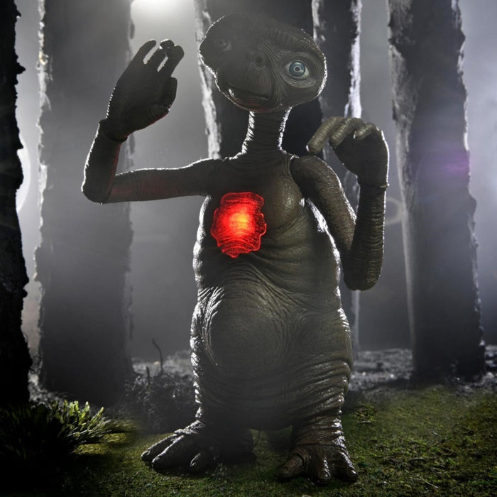 NECA 40th Anniversary Ultimate Deluxe E.T. with LED Light-up Chest - Www.Shopthatapp.ca