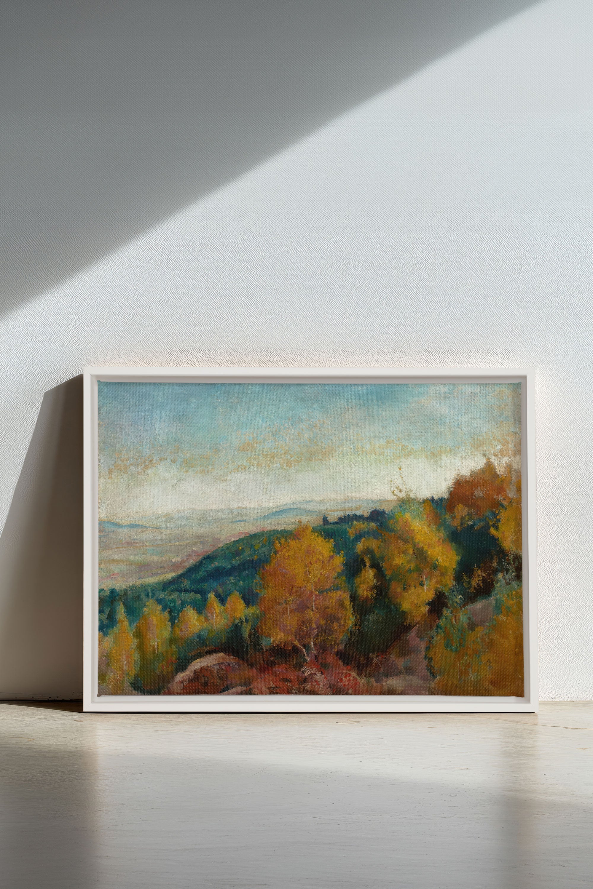 AMBER HILLS Artwork - Oeuvre sur toile étirée