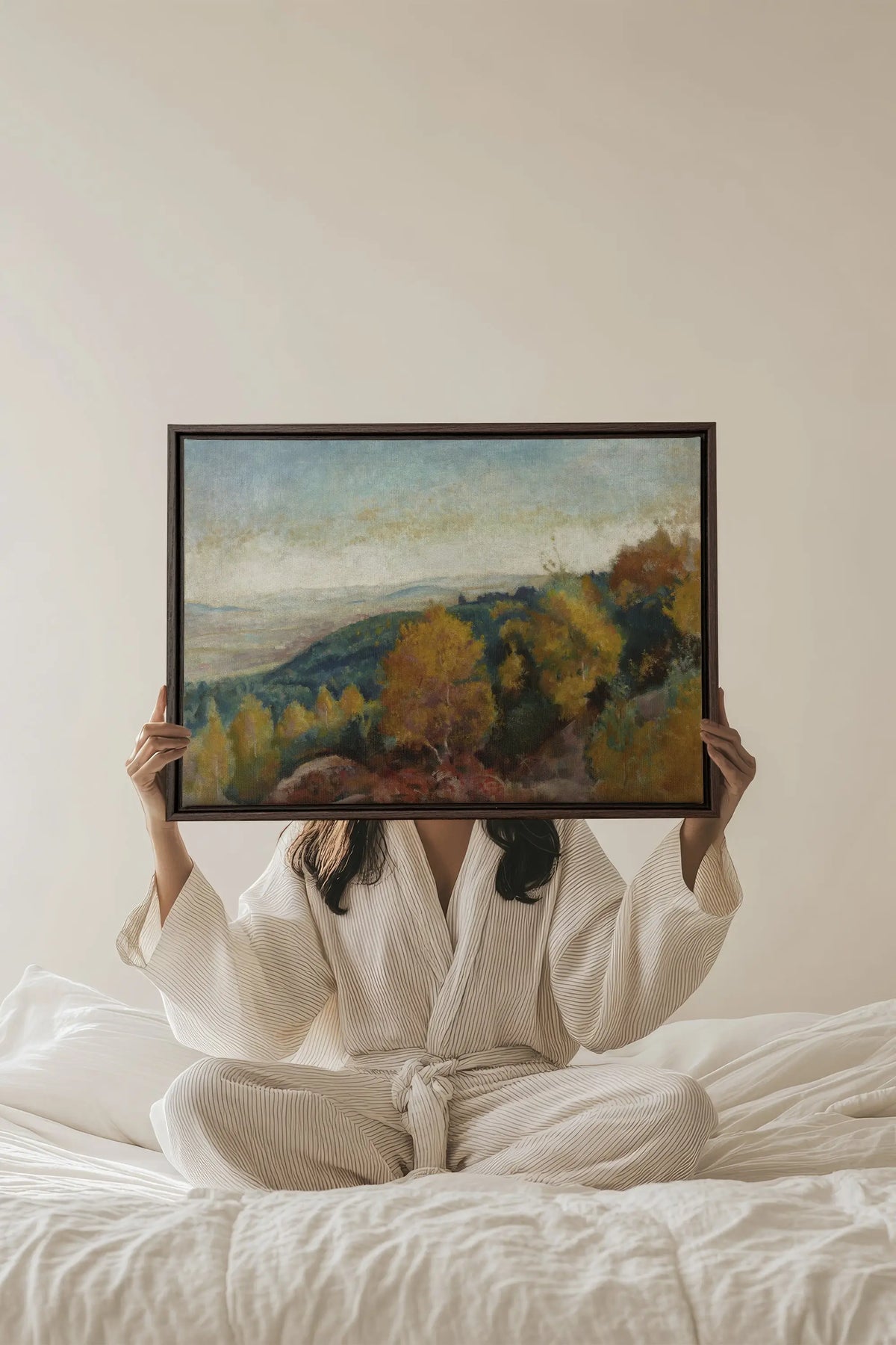 AMBER HILLS Artwork - Oeuvre sur toile étirée - Shopthatapp.ca