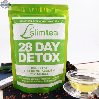 Slim Tea 28 Day Detox Burns Fat Weinght Loss - Shopthatapp.ca