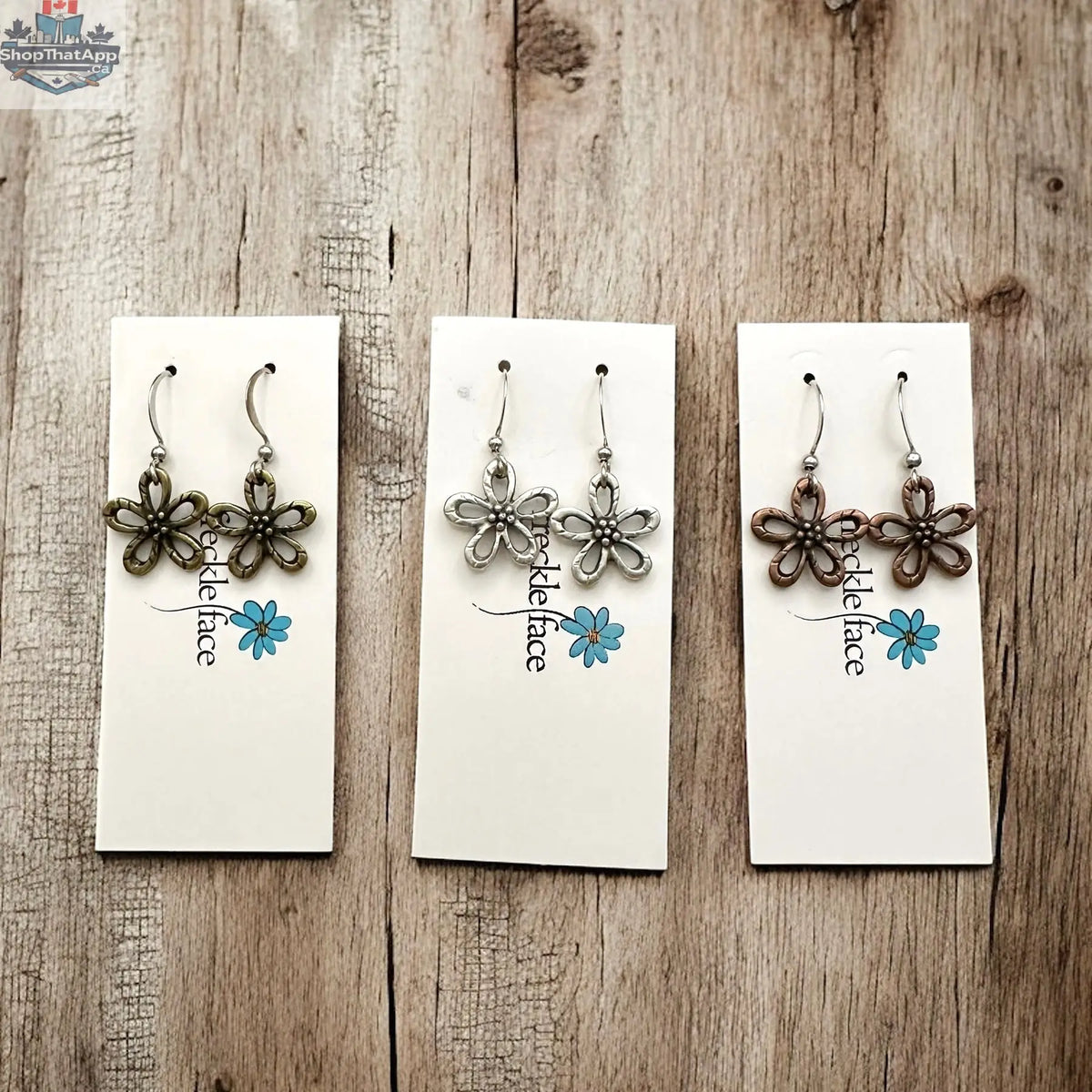 Flower Blossom Earrings - Shopthatapp.ca