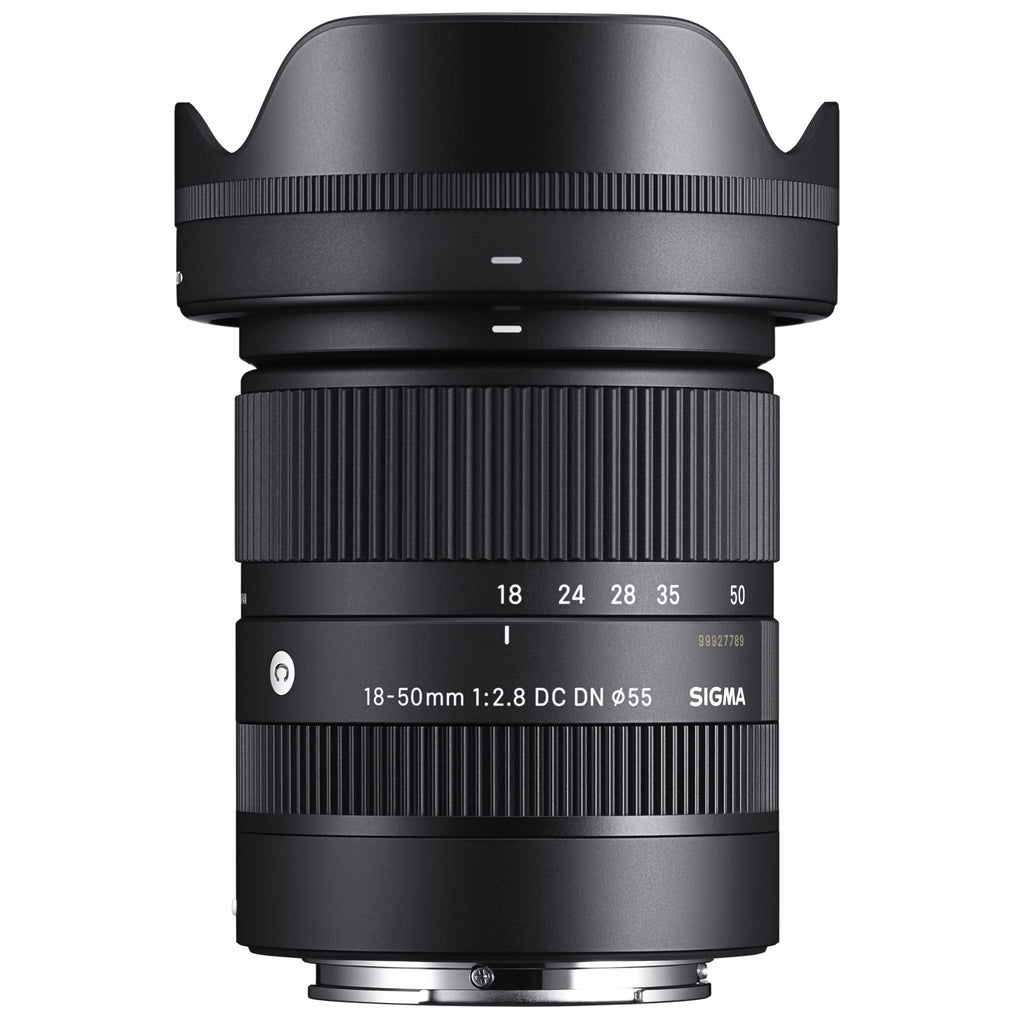 18-50mm F2.8 Lens for Sony E - DC DN Contemporary Black - Shopthatapp.ca
