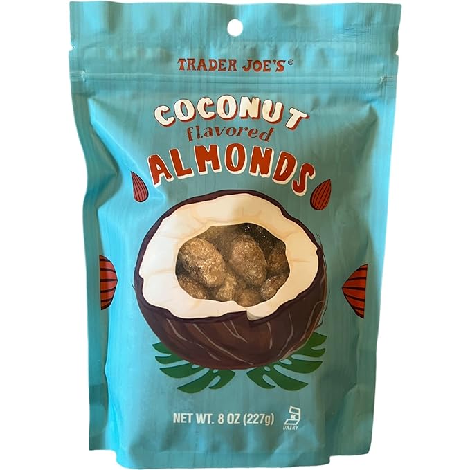Trader Joe's Coconut Flavoured Almonds, 227g - Shopthatapp.ca