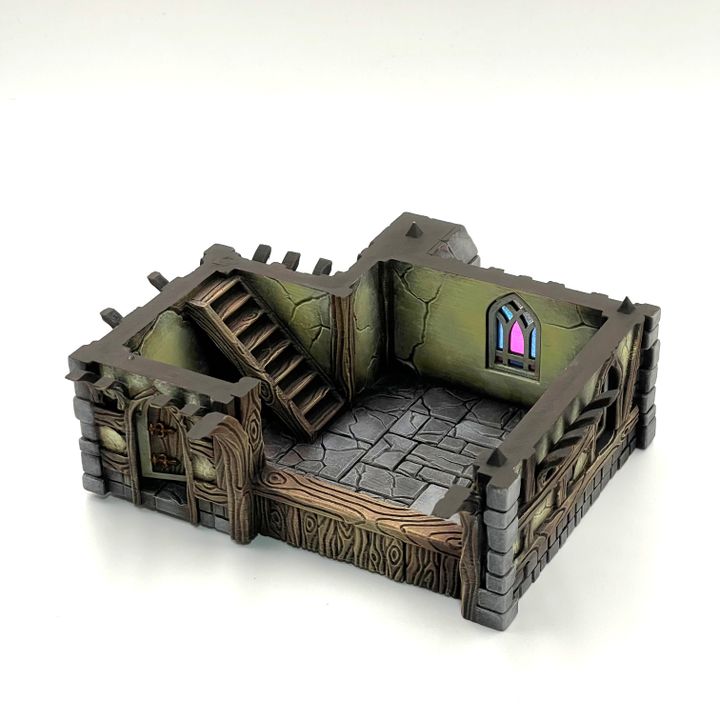 The Merchant's House - Fantasy Store - Medieval Building - The Hamlet of Misty Hollow - Shopthatapp.ca