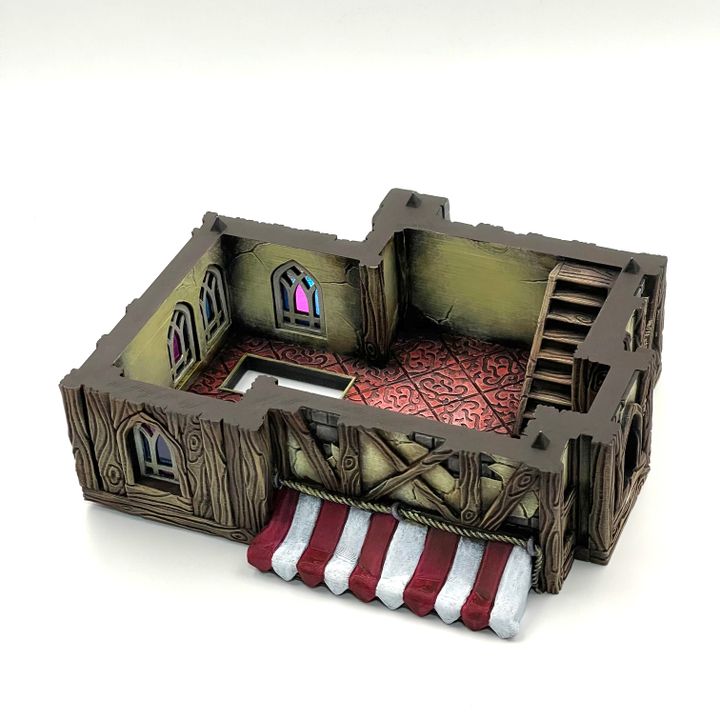 The Merchant's House - Fantasy Store - Medieval Building - The Hamlet of Misty Hollow - Shopthatapp.ca