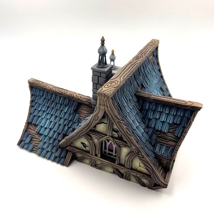 The Merchant's House - Fantasy Store - Medieval Building - The Hamlet of Misty Hollow - Shopthatapp.ca