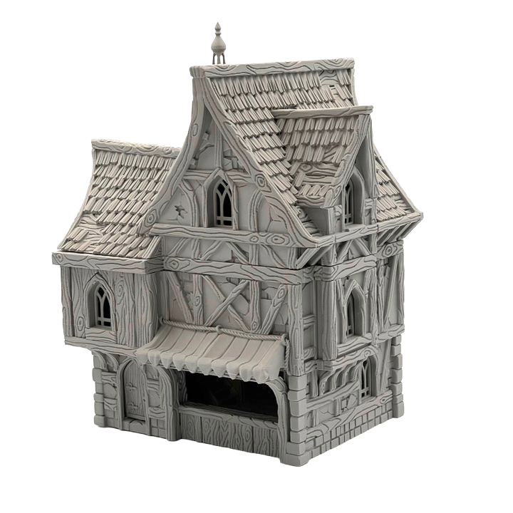 The Merchant's House - Fantasy Store - Medieval Building - The Hamlet of Misty Hollow - Shopthatapp.ca